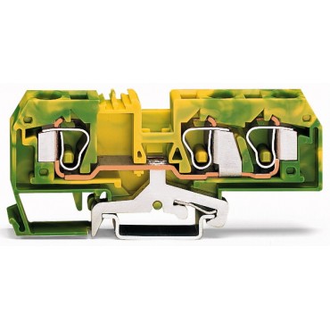 Złączka PE 3-przewodowa Ex 10mm2 żółto-zielona 284-687/999-950