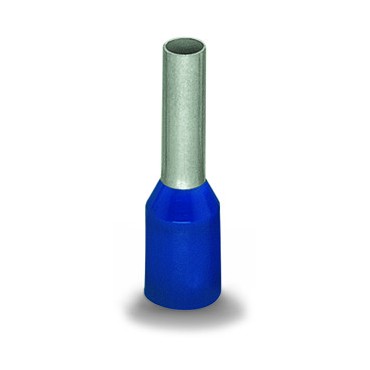 Końcówka tulejkowa izolowana 2,5mm2 niebieska 216-206 /100szt./