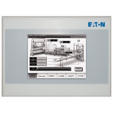 Panel dotykowy 3,5 cala Mono PLC ETH CAN RS232 XV-102-B5-35MQR-10-PLC 140015