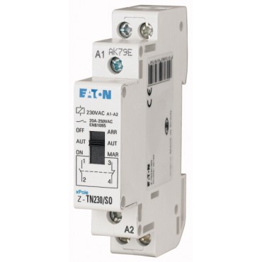 Przekaźnik instalacyjny 20A 1Z 1R 230V AC Z-TN230/1S1O 267975