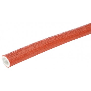 Wąż z włókna szklanego odporny na wysokie temperatury SILVYN HIPROJACKET NW 6 czerwony 6x15mm 52021385 /15m/