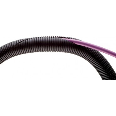 Wąż poliamidowy z sinusoidalnym nacięciem SILVYN RILL PA6 SINUS 6,7x10 czarny 61806550 /50m/