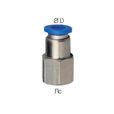 Szybkozłącze G-Fitting wtykowe proste Sang-A PCF przewód 4 mm gwint 3/8