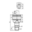 Szybkozłącze G-Fitting wtykowe, trójnik typu-Y Sang-A GPWT przewód 8 mm gwint 1/8