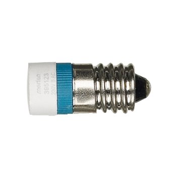 Merten Żarówka LED E10 AC 230 V niebieska MTN395123