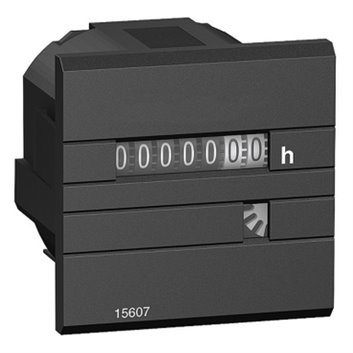 Licznik czasu pracy 230V AC 7(2) znaków analogowy pulpitowy 48x48mm CH 15608