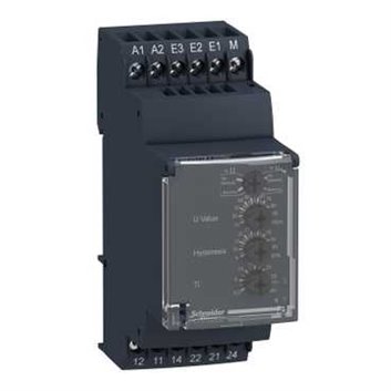 Przekaźnik kontroli napięcia wielofunkcyjny RM35-U, zakres 1...100 V RM35UA12MW