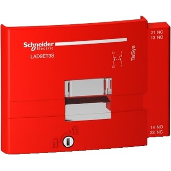 Pokrywa zabezpieczająca do styczników  LC1D80-D95 czerwona PREVENTA LAD9ET3S
