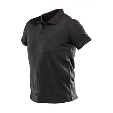 Koszulka polo rozmiar XXL czarna 81-605-XXL