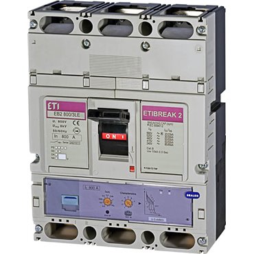 Wyłącznik mocy 3P 800A 50kA /wyzwalacz elektroniczny/ EB2 800/3LE 004672180