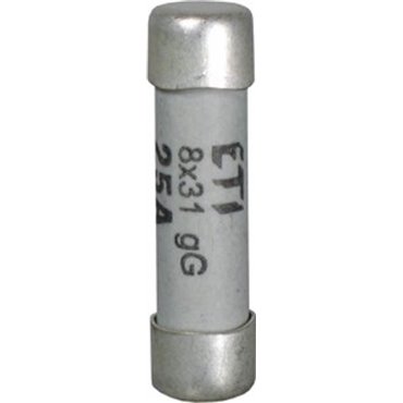 Wkładka bezpiecznikowa cylindryczna 8x32mm 20A gG 400V CH8 002610011