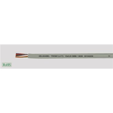 Przewód sterowniczy TRONIC (LiYY) 2x1,5 500V 18112 /bębnowy/