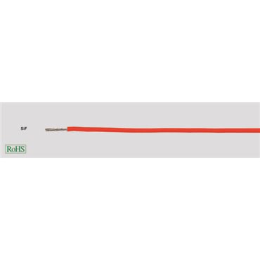 Przewód silikonowy SiF 1x16 czerwony 300/500V 24702 /100m/