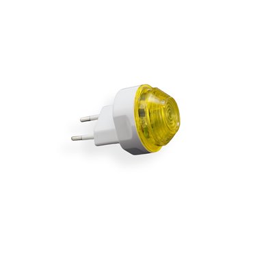 Lampka wtyczkowa LED 0,5W żółta 12LD.1