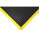 Mata antyzmęczeniowa Bubblemat  Czarna/Żółte krawędzie 0.6m x 0.9m - moduł boczny