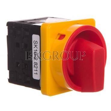 Łącznik krzywkowy 10A 0-1 3P pulpitowy żółto-czerwony SK10-2.8211\P08-88057
