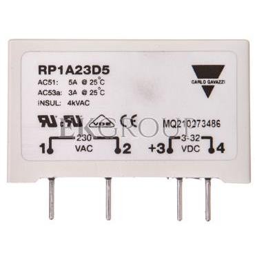 Przekaźnik półprzewodnikowy 1P do druku 5A 230V AC 4-32V DC RP1A23D5 2607514-101894