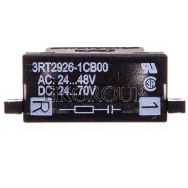 Układ tłumiący RC 24-48V AC 24-70V DC ze wkaźnikiem LED S0 3RT2926-1CB00-95513