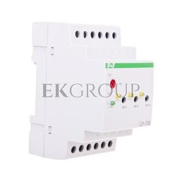 Przekaźnik kontroli napięcia 3-fazowy 3x(50-450V) N 3R 8A 170-210V AC CP-733-101861
