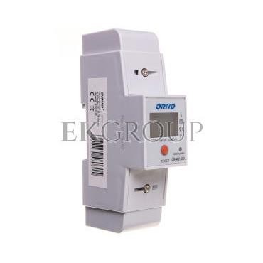 Licznik energii elektrycznej 1-fazowy 80A 230V dodatkowy wskaźnik wyjście impulsowe z wyświetlaczem LCD OR-WE-503-119107