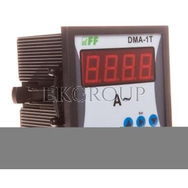 Wskaźnik natężenia prądu 1-fazowy cyfrowy tablicowy 1-9000A do pracy z przekładnikiem 5A DMA-1T-118769