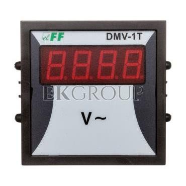 Woltomierz 1-fazowy cyfrowy 0-600V AC dokładność 1% DMV-1T-120013