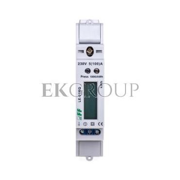 Licznik energii elektrycznej 1-fazowy 100A 230V z wyświetlaczem LCD RS485 rejestracja parametrów sieci LE-01MQ-119132